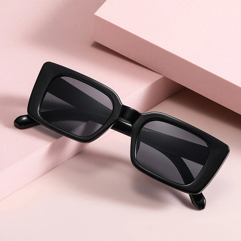 Óculos de Sol Retro Rectangle — Proteção UV400