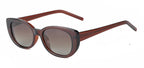 Peekaboo TR90 polarized sunglasses cat eye acetate brown black square sun glasses fashion women uv400 female gift items