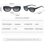 Peekaboo TR90 polarized sunglasses cat eye acetate brown black square sun glasses fashion women uv400 female gift items