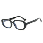 SO&EI Fashion Small Polygon Rectangle Sunglasses Women Retro Clear Gradient Shades UV400 Men Blue Green Sun Glasses