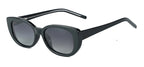 Peekaboo TR90 polarized sunglasses cat eye acetate brown black square sun glasses fashion women uv400 female gift items