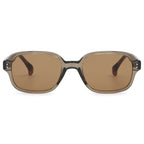 Peekaboo male square frame sunglasses for women uv400 brown green black fashion sun glasses for men travel accessories unisex