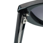 Peekaboo TR90 polarized sunglasses cat eye acetate brown black square sun glasses fashion women uv400 female gift items
