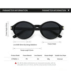 New  Women's Sunglasses Designer Popular Fashion Shades Men Punk Sun Glasses UV400 Vintage Trending Retro Oval Eyewear