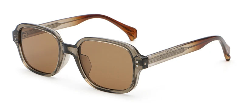 Peekaboo male square frame sunglasses for women uv400 brown green black fashion sun glasses for men travel accessories unisex