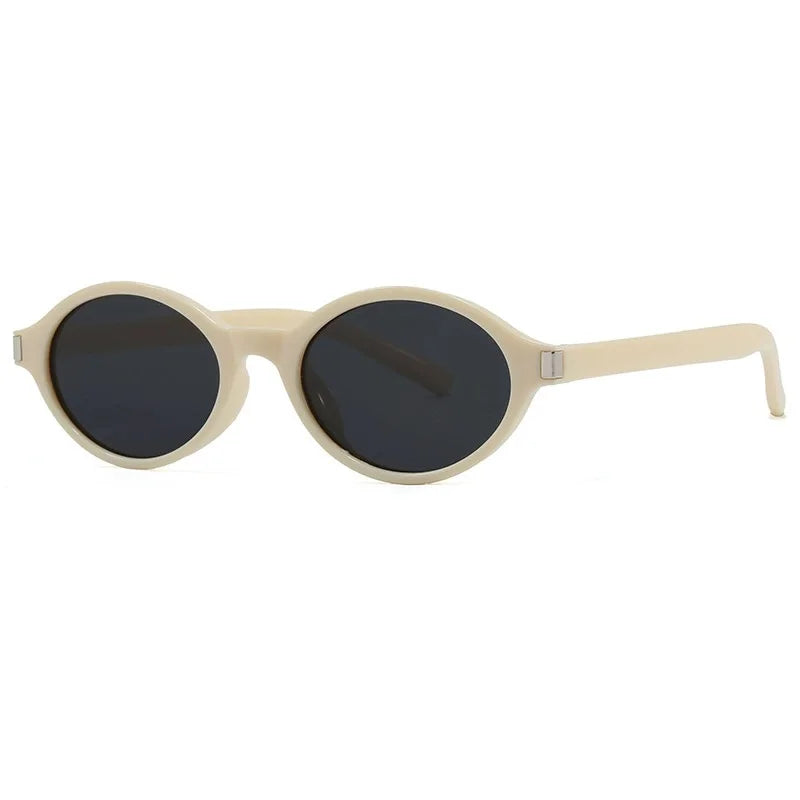 New  Women's Sunglasses Designer Popular Fashion Shades Men Punk Sun Glasses UV400 Vintage Trending Retro Oval Eyewear