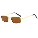 New Small Square Metal Women Sunglasses Brand Designer Men Sun Glasses Outdoor Travel Female Shades Lentes UV400