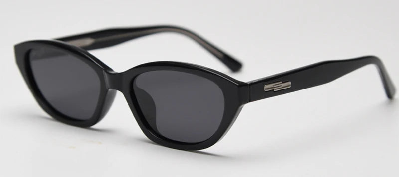 Peekaboo unisex cat eye sunglasses for women trendy TR90 polarized sun glasses for men acetate female uv400 black leopard 2025