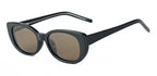 Peekaboo TR90 polarized sunglasses cat eye acetate brown black square sun glasses fashion women uv400 female gift items