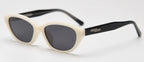 Peekaboo unisex cat eye sunglasses for women trendy TR90 polarized sun glasses for men acetate female uv400 black leopard 2025