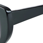 Peekaboo TR90 polarized sunglasses cat eye acetate brown black square sun glasses fashion women uv400 female gift items
