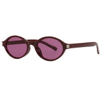 New  Women's Sunglasses Designer Popular Fashion Shades Men Punk Sun Glasses UV400 Vintage Trending Retro Oval Eyewear