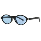 New  Women's Sunglasses Designer Popular Fashion Shades Men Punk Sun Glasses UV400 Vintage Trending Retro Oval Eyewear
